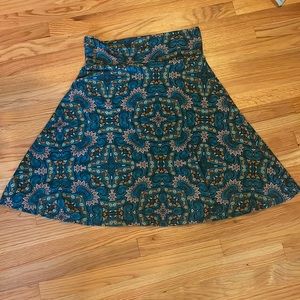 LuLaRoe Azure Skirt XL